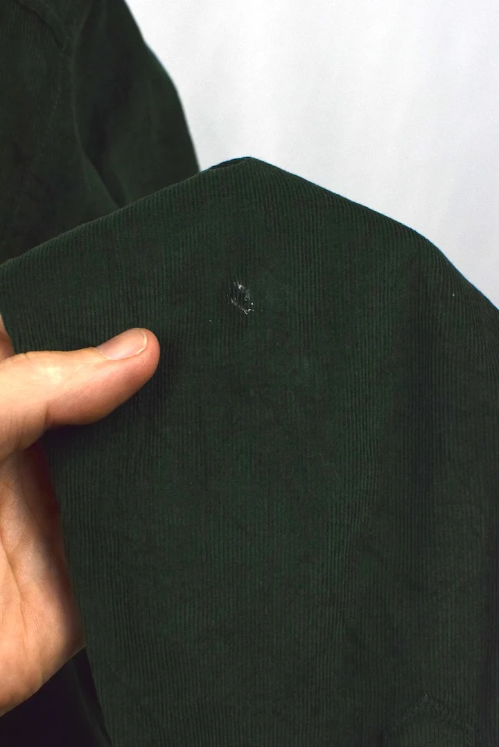 Dark Green Corduroy Shirt - Image 4