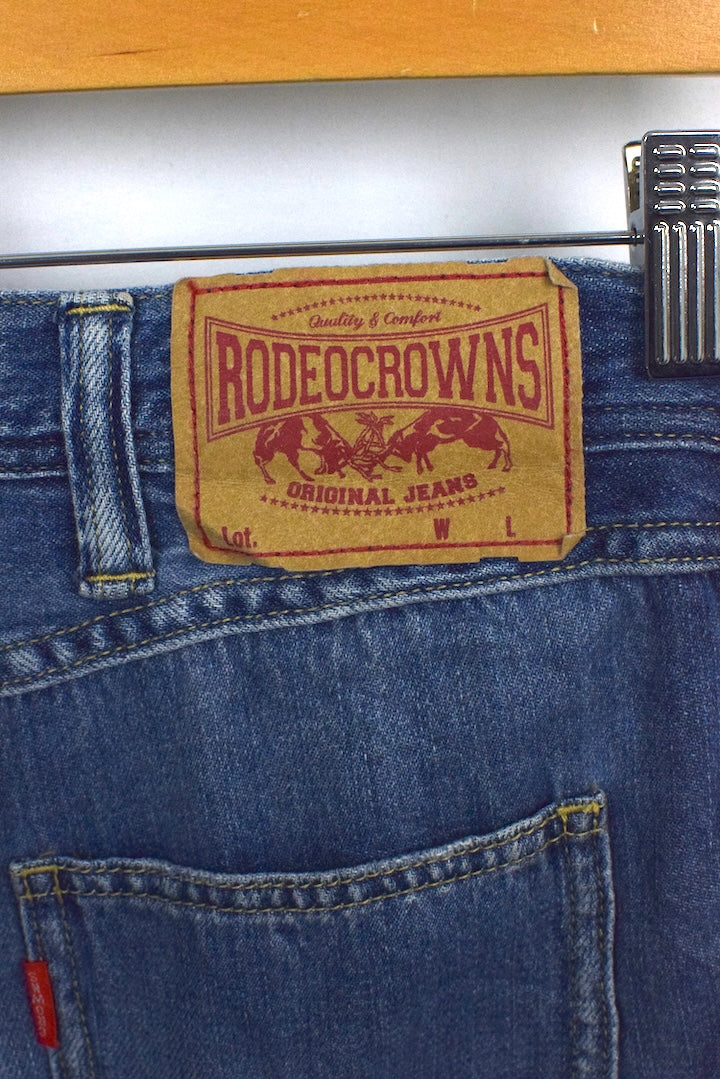 Rodeo Crowns Brand Denim Skirt - Image 4