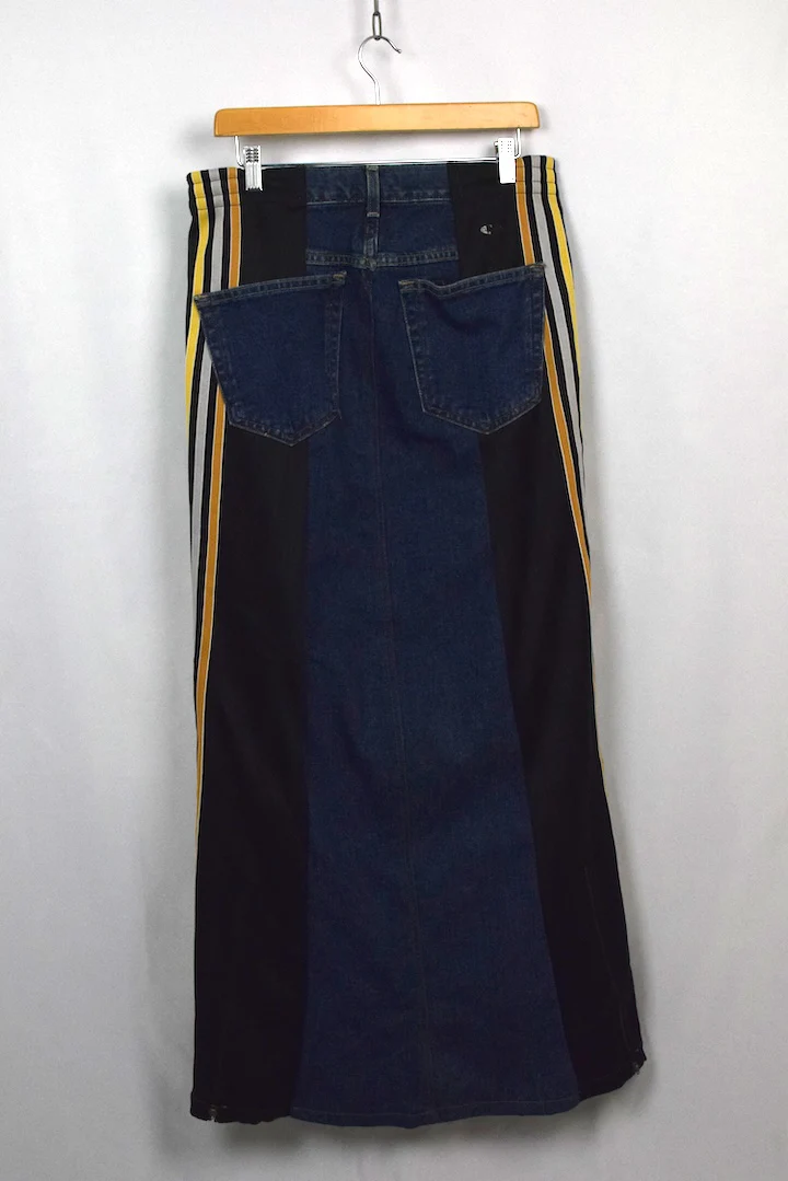 Reworked Adidas Brand Track Skirt - Image 4
