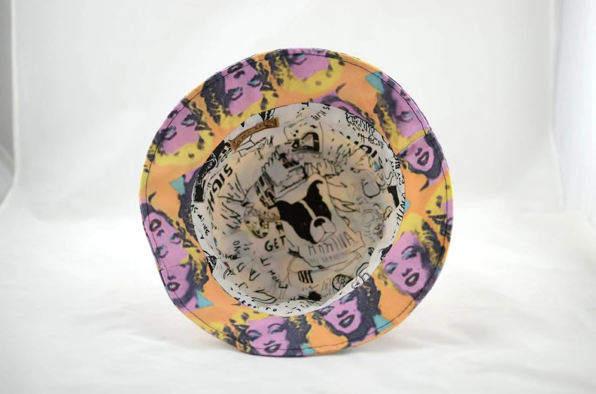 NEW Marilyn Monroe Print Bucket Hat - Image 2