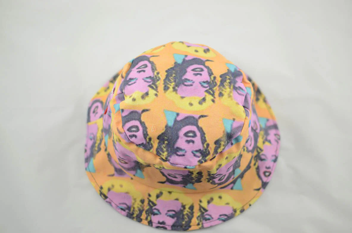 NEW Marilyn Monroe Print Bucket Hat - Image 3