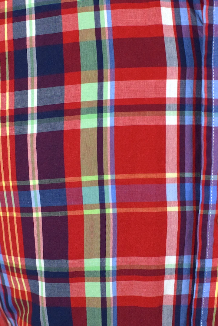 Red Ralph Lauren Brand Checkered Shirt - Image 4