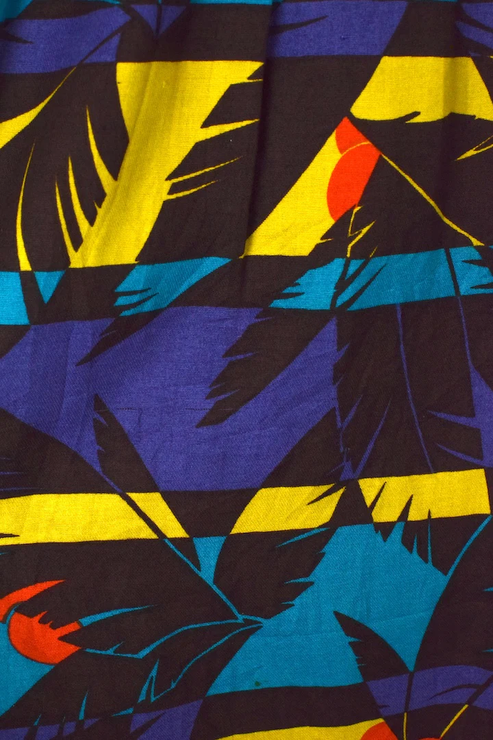 Palm Tree Print Skirt - Image 3