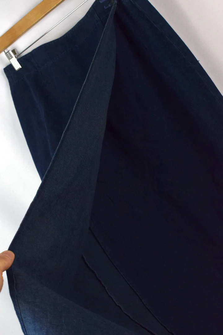 Riveted Lee Brand Denim Skirt - Image 3