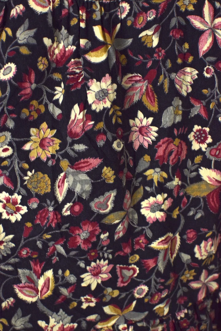 Reworked Floral Print Skirt - Image 3