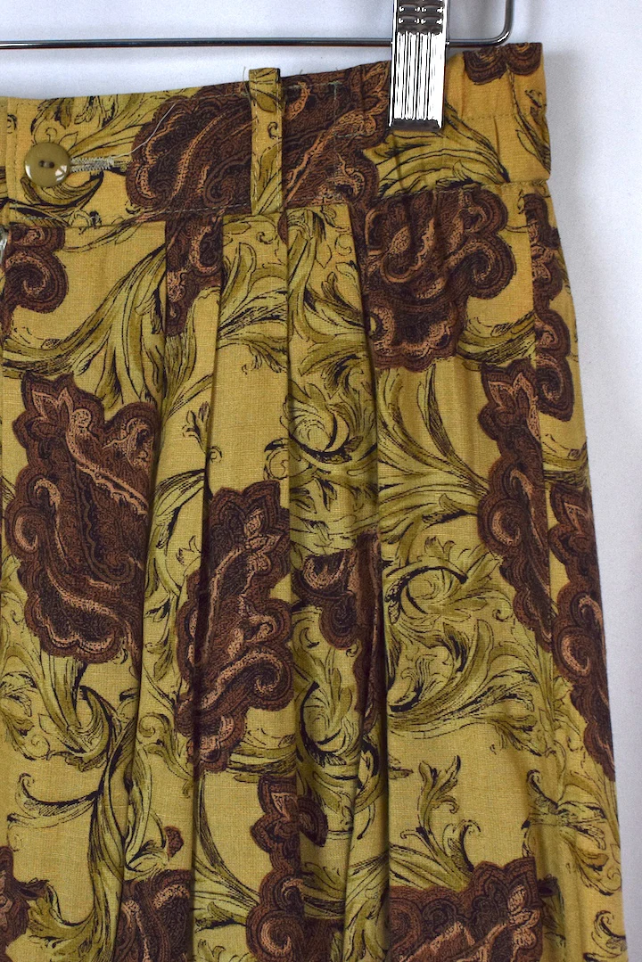 Reworked Floral Print Skirt - Image 2