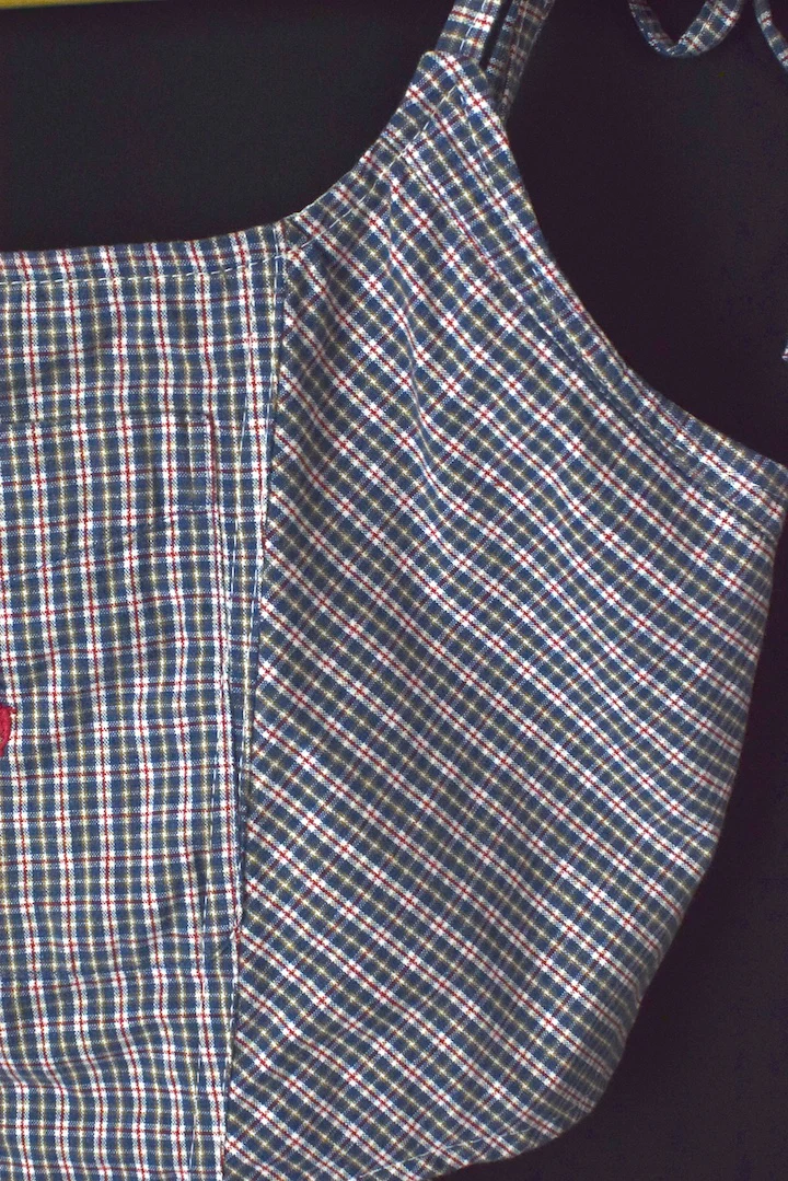 Reworked Ralph Lauren Brand Corset Style Top - Image 2