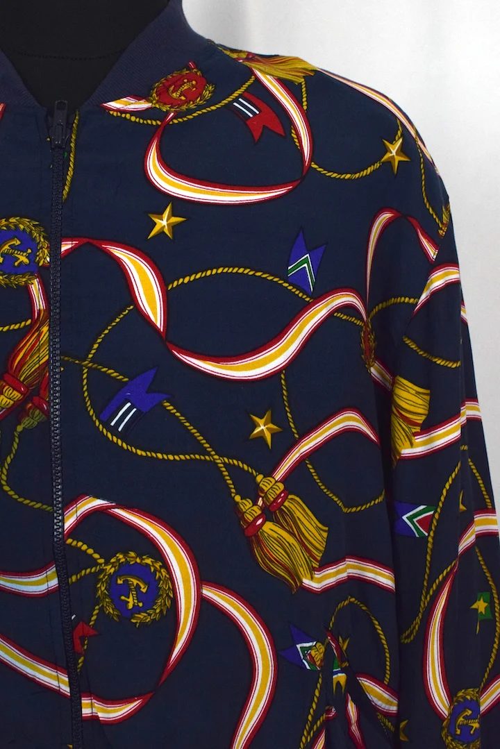 80s/90s Spray Bomber Jacket - Image 2