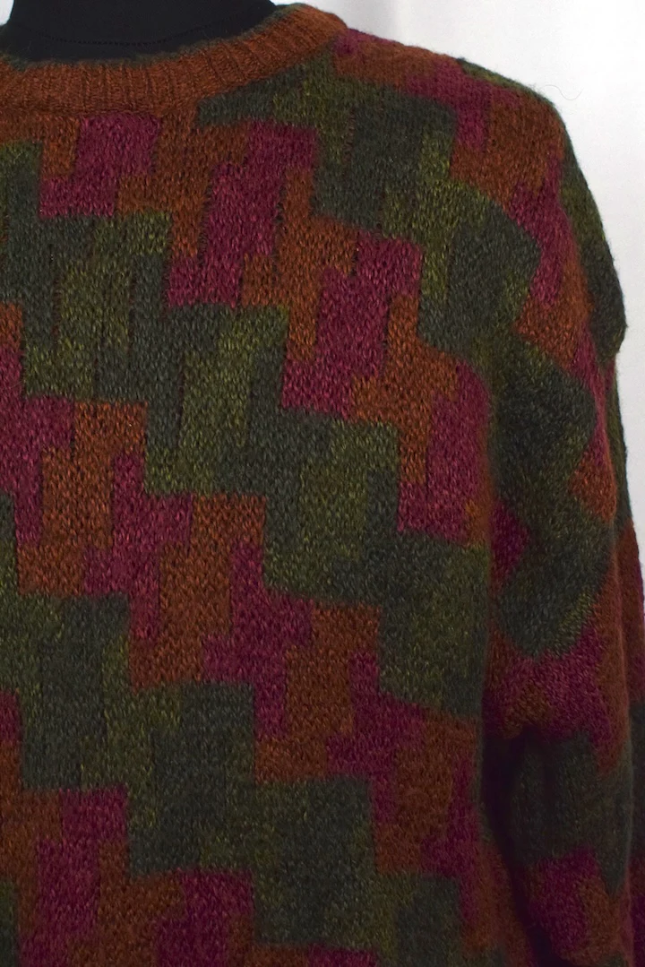 Multicoloured Knitted Jumper - Image 2