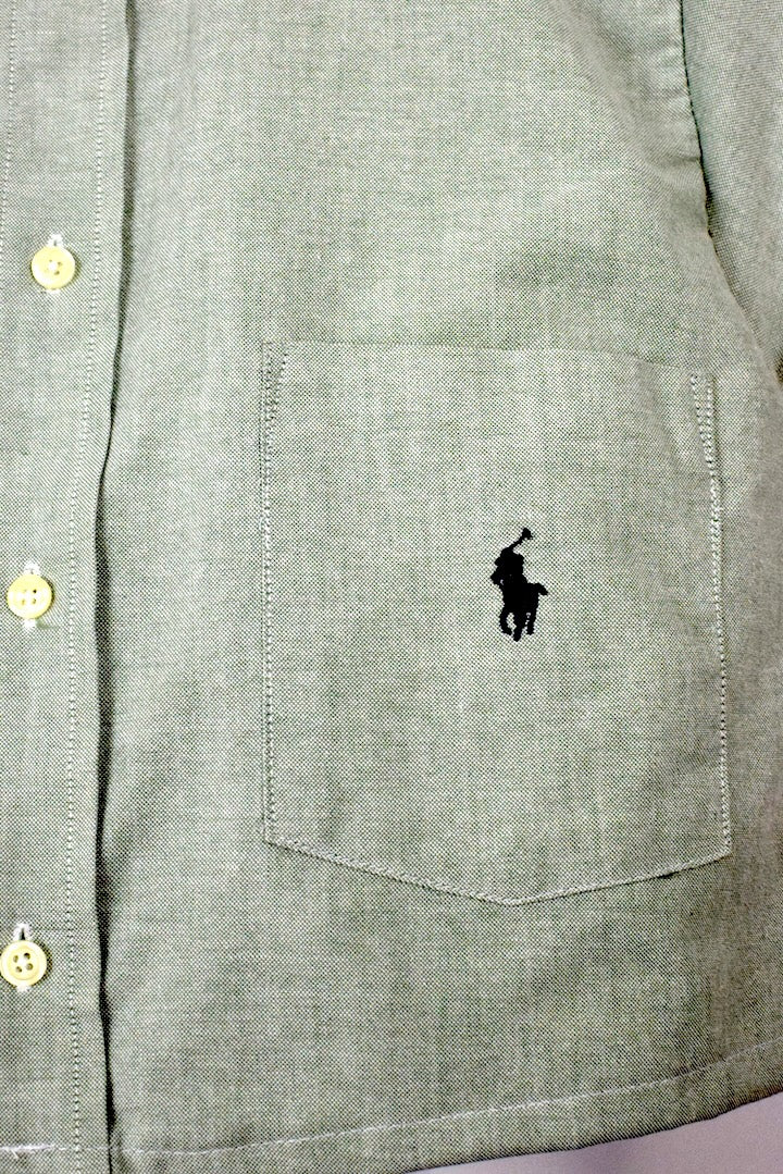 Reworked Ralph Lauren Brand Crop Top - Image 2