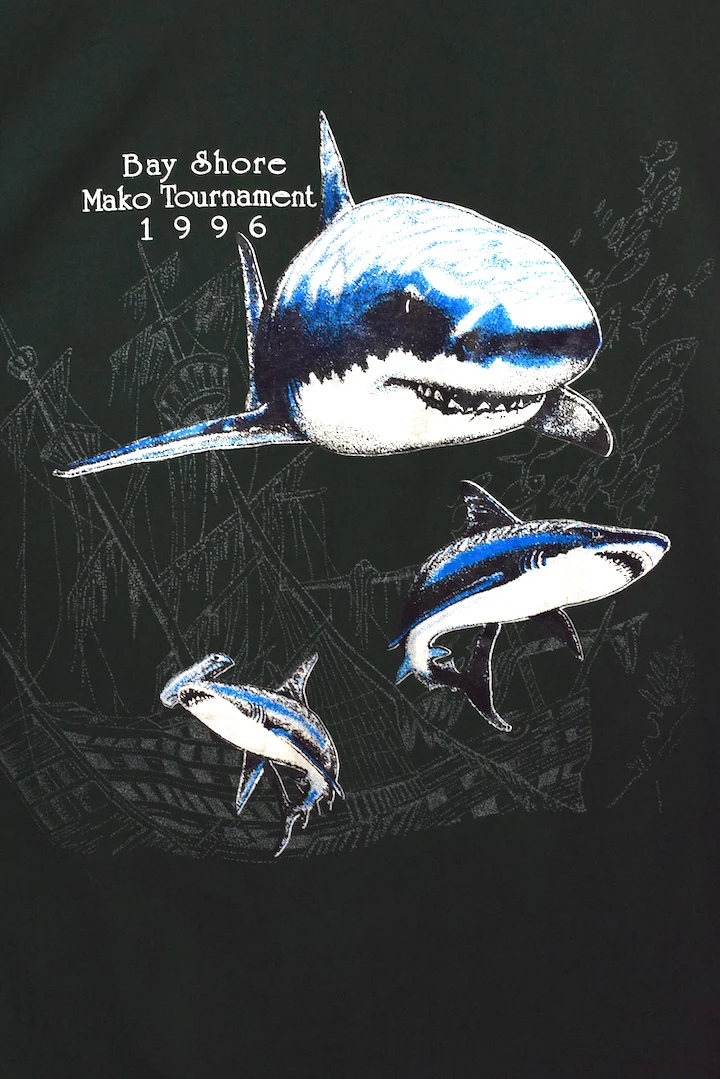 1996 Mako Shark Tournament T-Shirt - Image 4