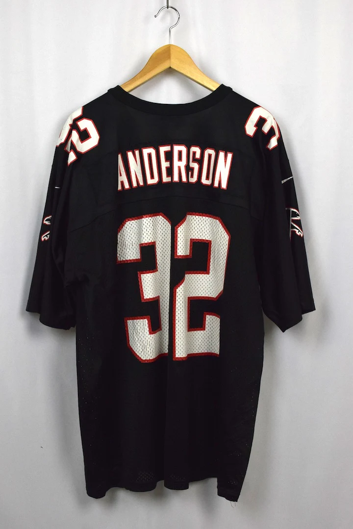 90s Jamal Anderson Atlanta Falcons NFL Jersey - Image 5
