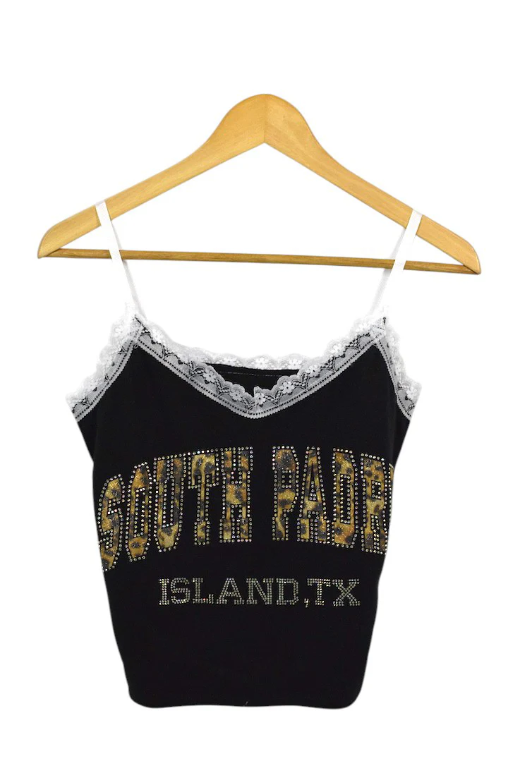 Reworked South Padre Island Crop Top