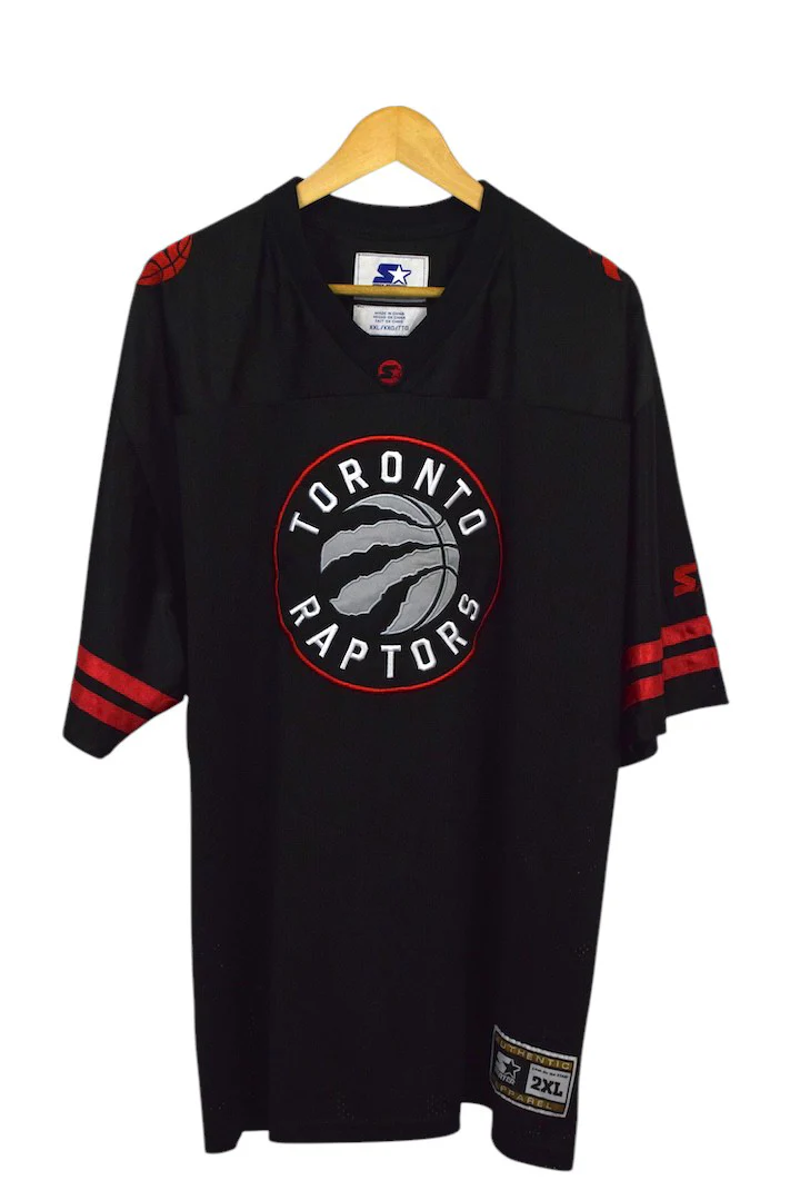 90s/00s Toronto Raptors NBA Football Jersey