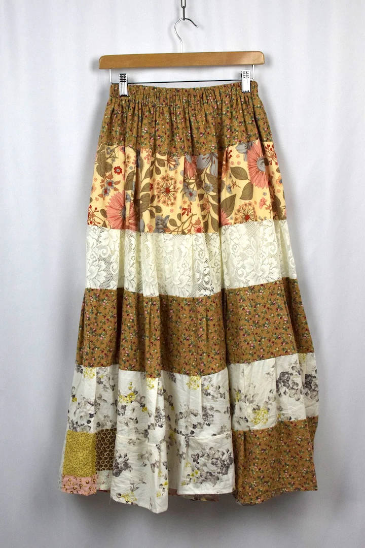 Reworked Patchwork Skirt - Image 3