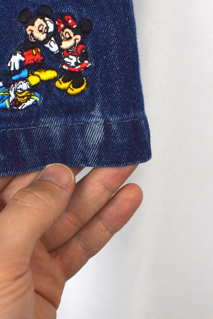 Mickey Mouse Denim Shorts - Image 5