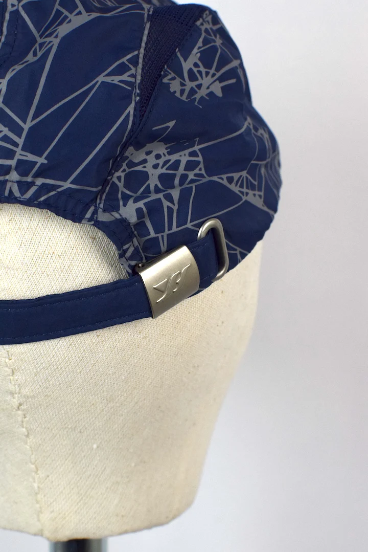NEW Blue Abstract Pattern Sports Cap - Image 5