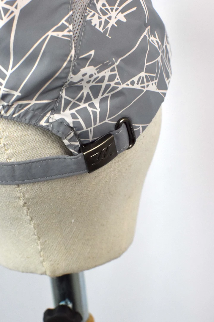 NEW Grey Abstract Pattern Sports Cap - Image 6