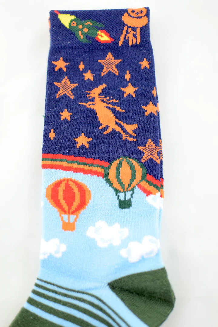 NEW Hot Air Balloon and Space Socks - Image 2