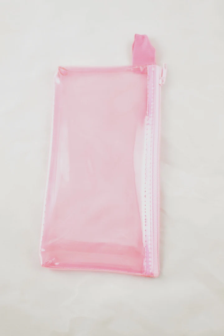 NEW See-Through Plastic Wallet/Makeup Case - Image 3