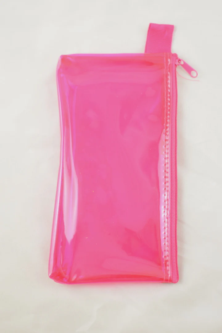NEW See-Through Plastic Wallet/Makeup Case - Image 5