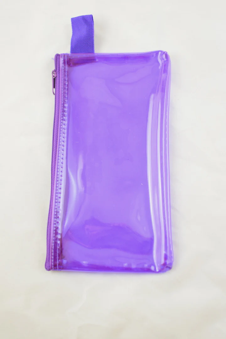 NEW See-Through Plastic Wallet/Makeup Case - Image 6