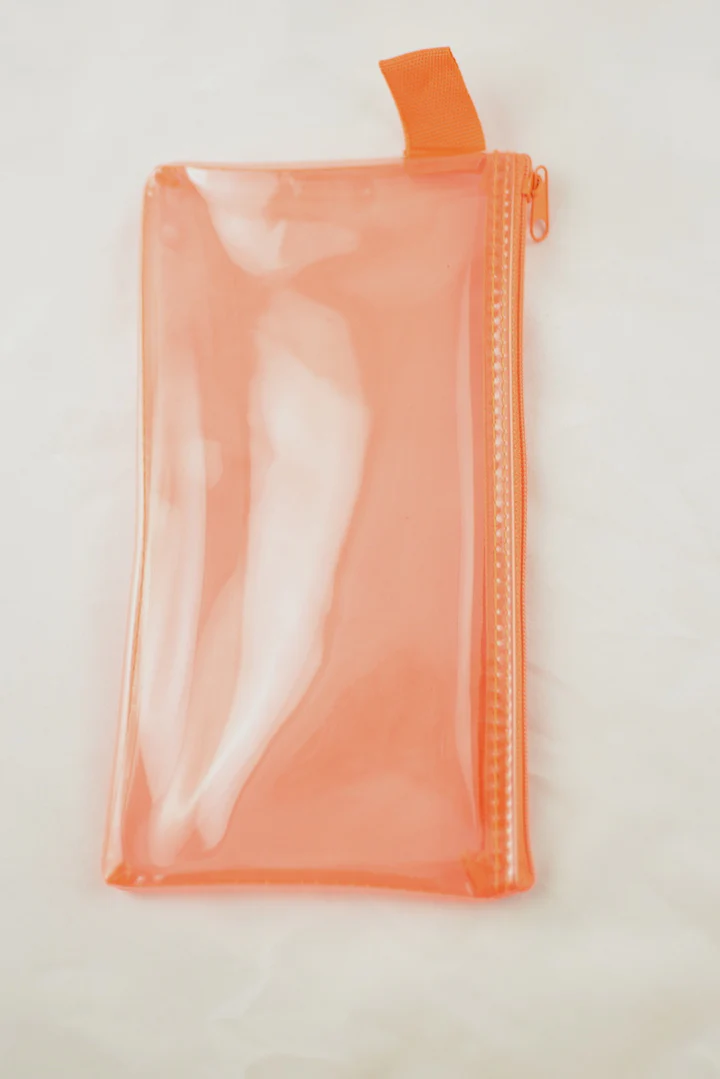 NEW See-Through Plastic Wallet/Makeup Case - Image 7