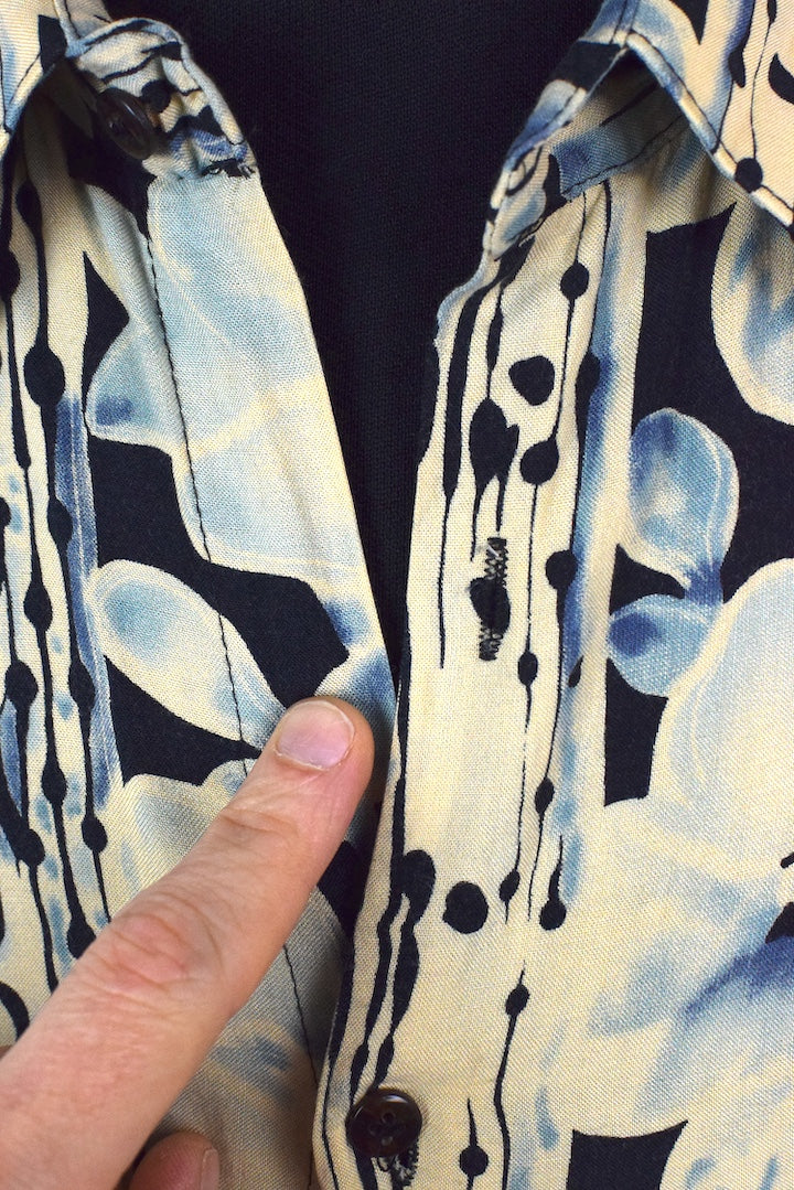 Watercolour Print Shirt - Image 3