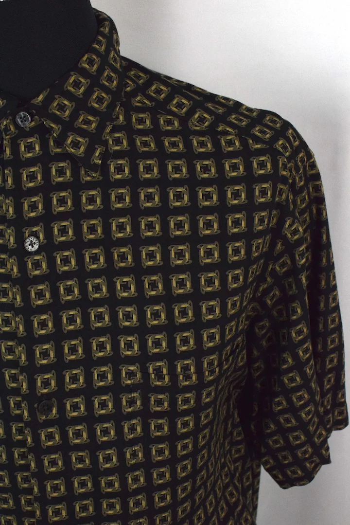 Square Print Party Shirt - Image 2