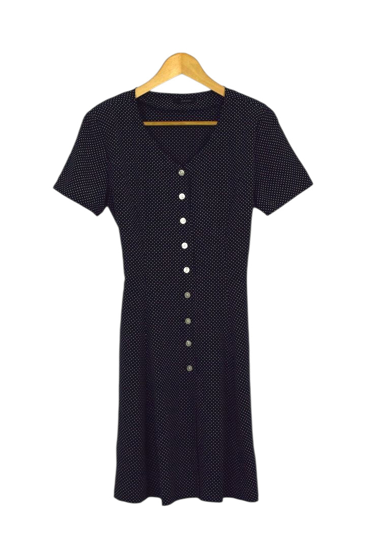 White Polka Dot Dress