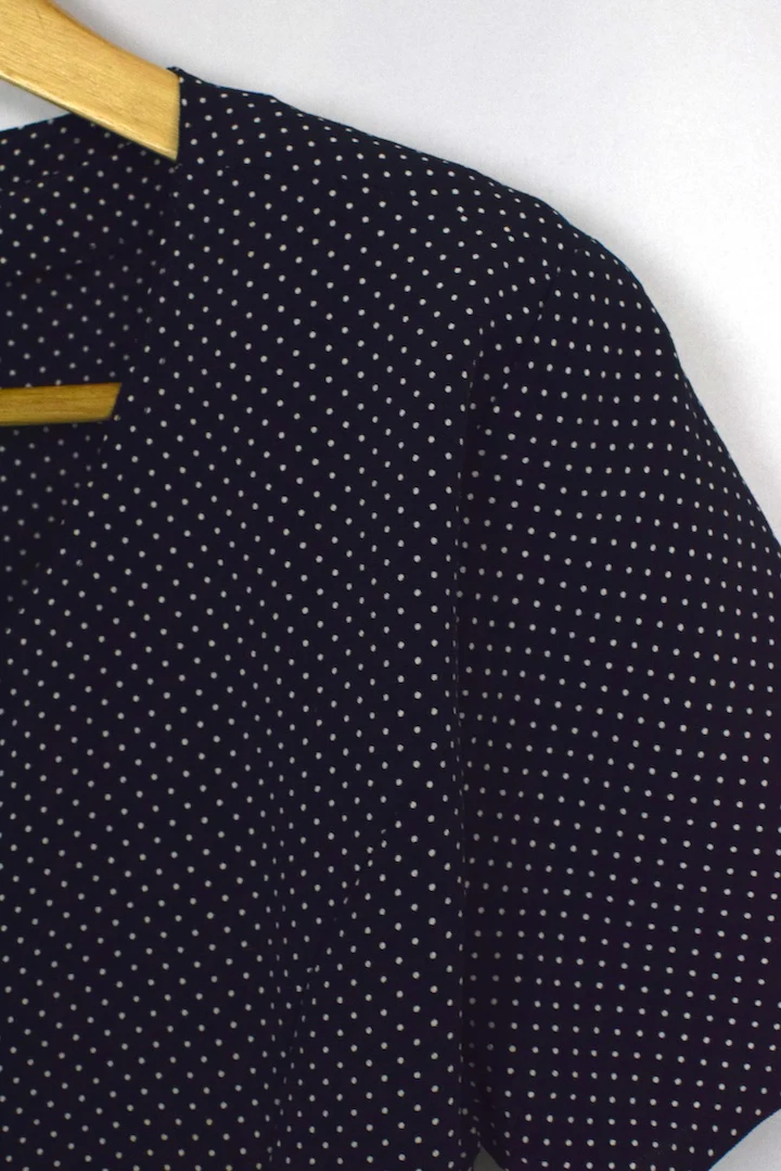 White Polka Dot Dress - Image 2