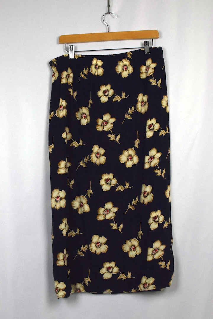 Floral Print Skirt - Image 3