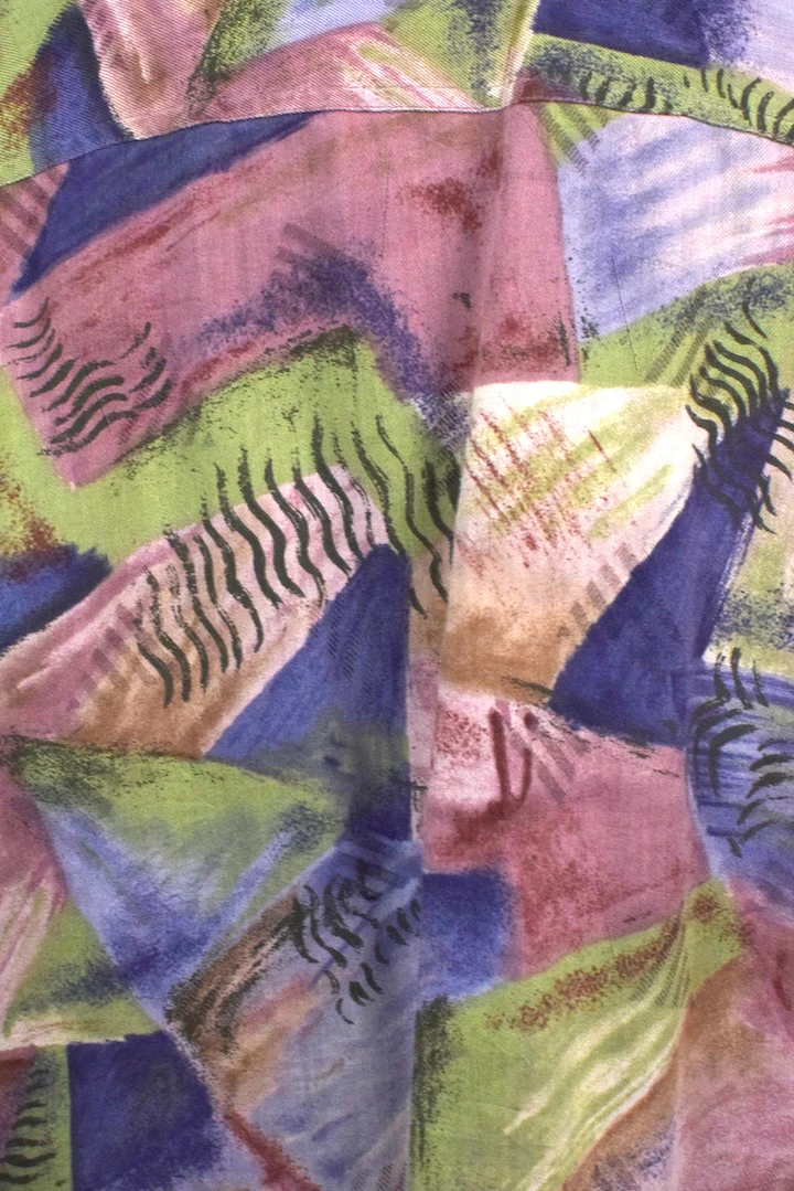 Abstract Print Shirt - Image 4