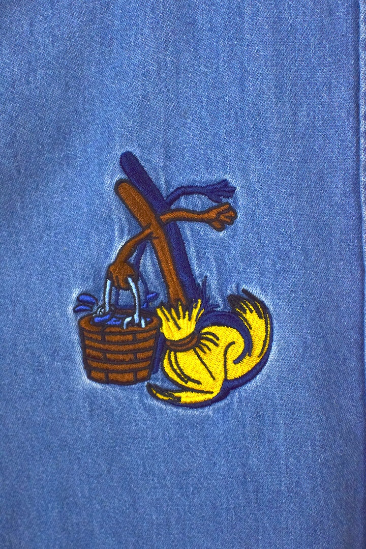 90s/00s Disney Fantasia Denim Shirt - Image 3