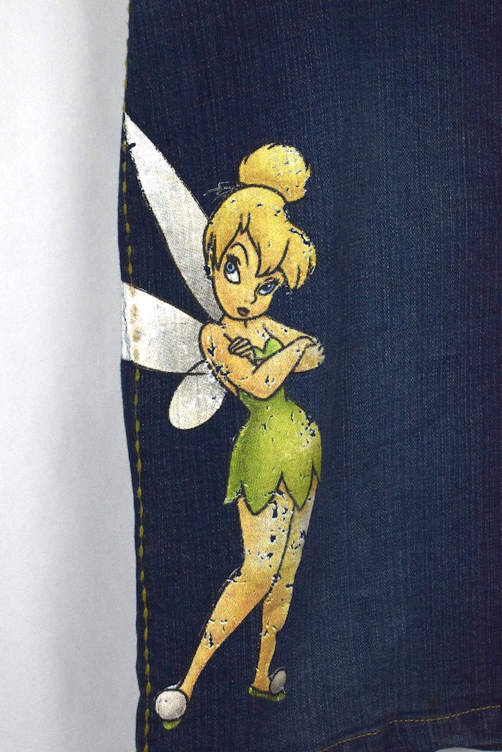 00s Tinkerbell Denim Skirt - Image 2