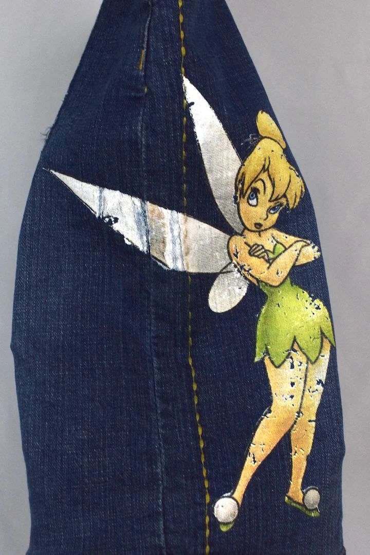 00s Tinkerbell Denim Skirt - Image 3