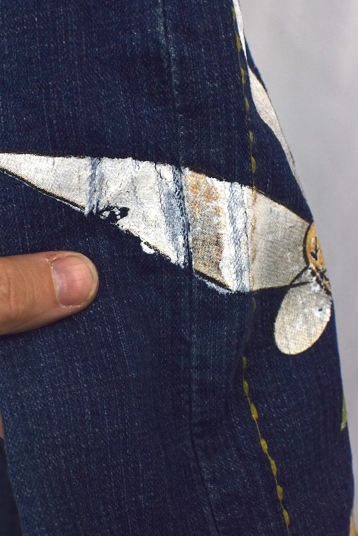 00s Tinkerbell Denim Skirt - Image 7