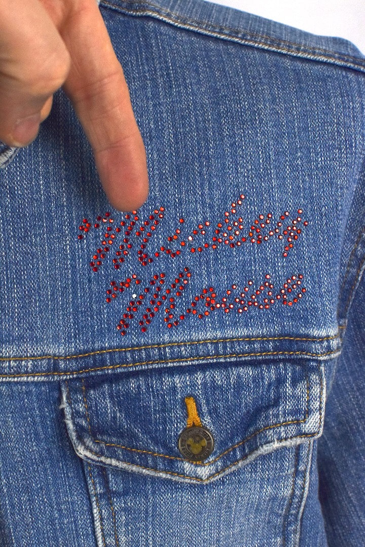 90s/00s Mickey Mouse Denim Jacket - Image 6