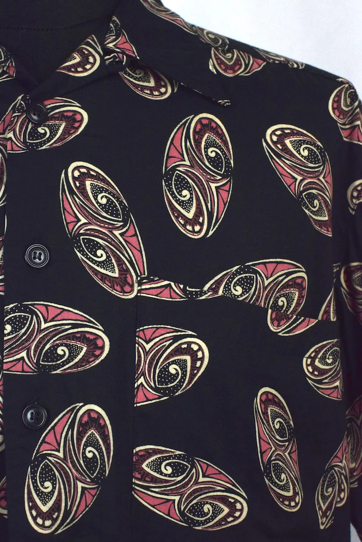 Abstract Print Shirt - Image 2