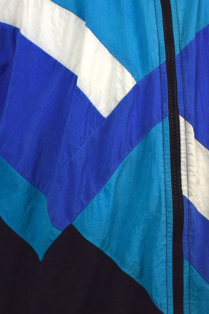 Black Blue Spray Jacket - Image 2