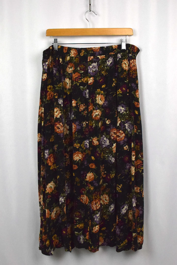 Floral Print Skirt - Image 3