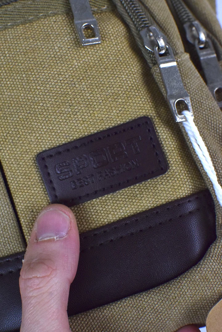 NEW Canvas Crossbody/ Backpack - Image 2