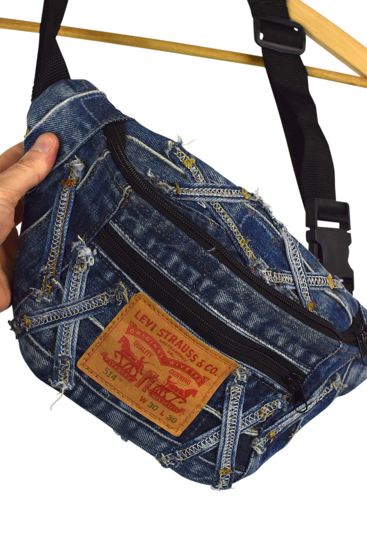 Reworked Levi Strauss Brand Bumbag