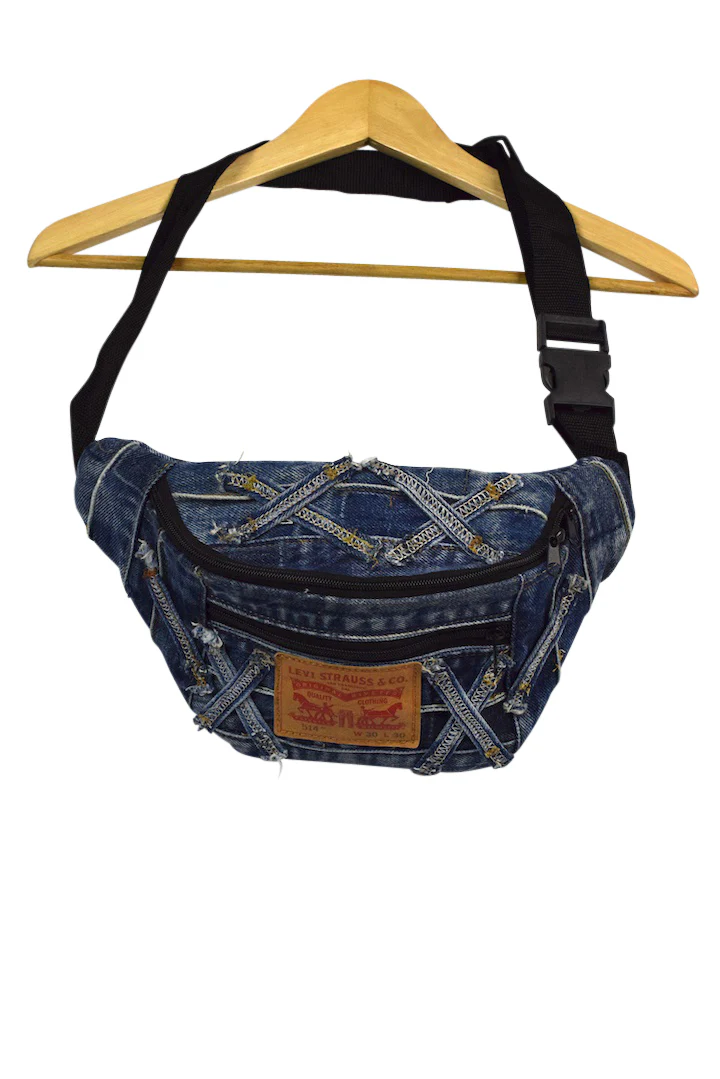 Reworked Levi Strauss Brand Bumbag - Image 2