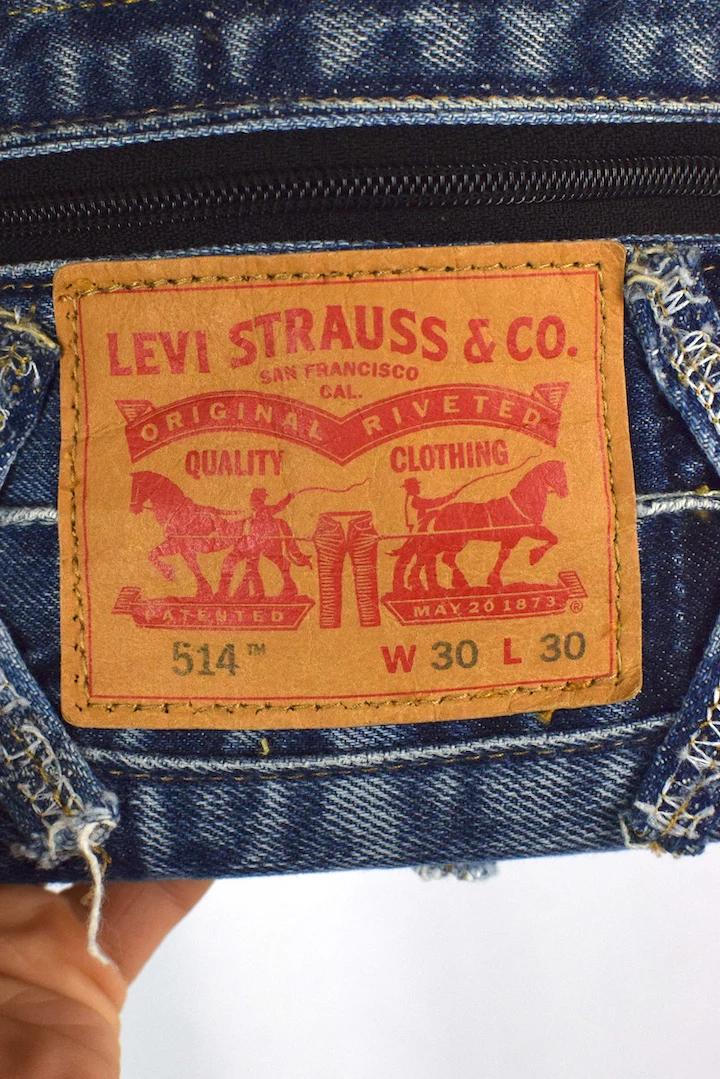 Reworked Levi Strauss Brand Bumbag - Image 3