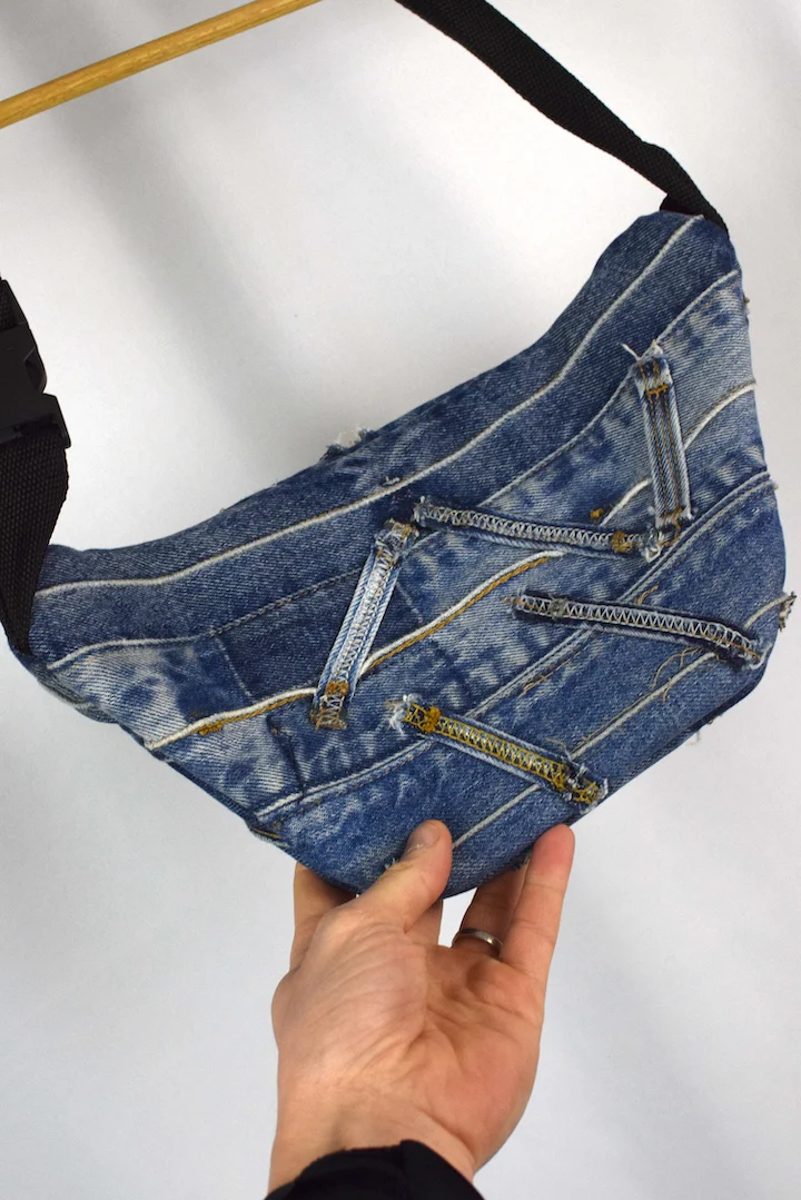 Reworked Levi Strauss Brand Bumbag - Image 4