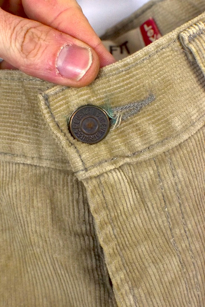 Levi's Brand 505 Corduroy Pants - Image 5