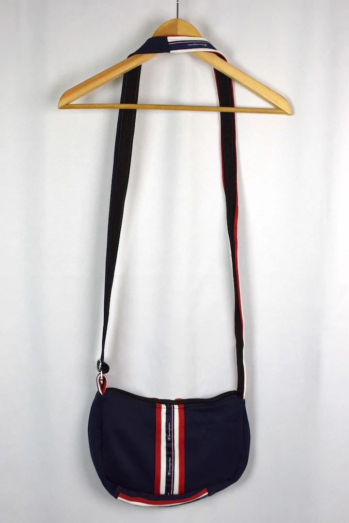 Reworked Champion Brand Zip Satchel Bag - Image 3
