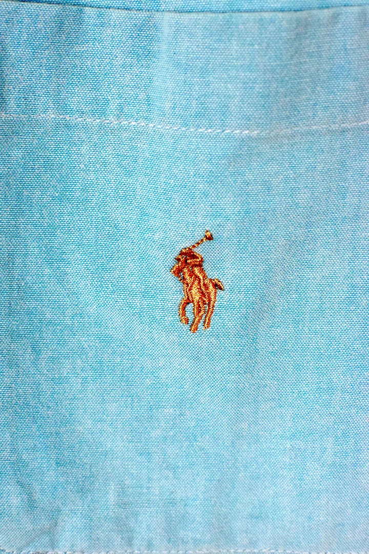 Reworked Cropped Ralph Lauren Brand Top - Image 3