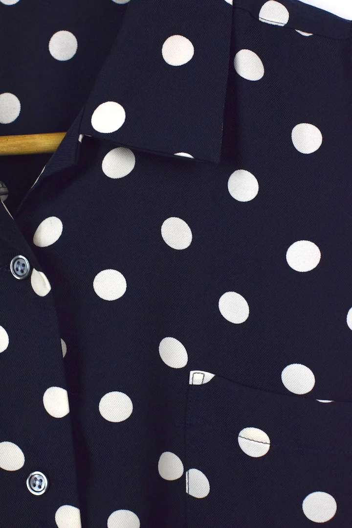20 Polka Dot Print Blouse - Image 2